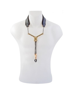 Cordón Saxo BG S-22YMSH Cuero Zen Al Cuello Pequeño