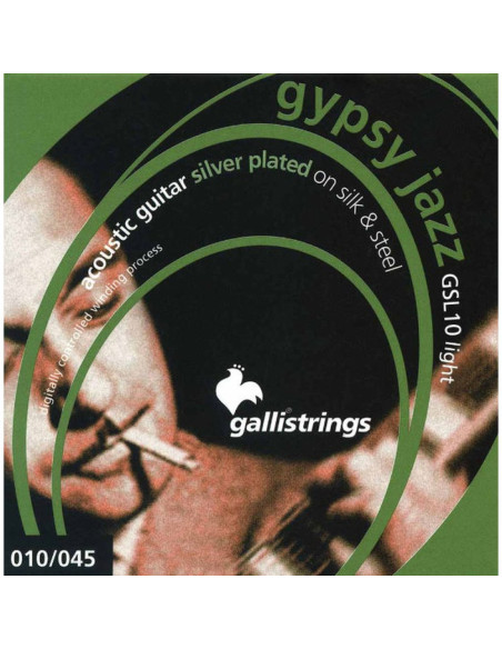 Juego Galli Acústica Gypsy Jazz GSL-10 (010-045)