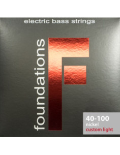 Juego Cuerdas Bajo SIT Foundation Nickel FN-40100L 040-100