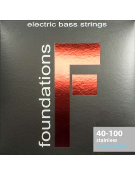 Juego Cuerdas Bajo SIT Foundation St.Steel FS-40100L 040-100