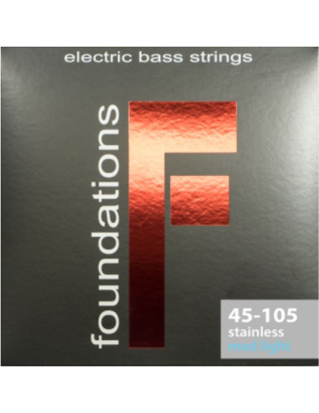 Juego Cuerdas Bajo SIT Foundation St.Steel FS-45105L 045-105