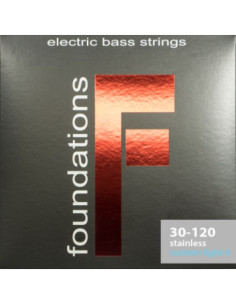 Juego 6 Cuerdas Bajo SIT Foundation St.Steel FS-630120L 030-120