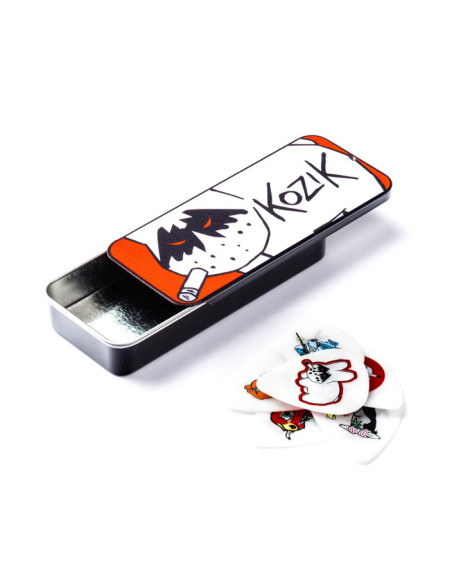 Lata 6 Púas Dunlop BL-109T Frank Kozik Series 1