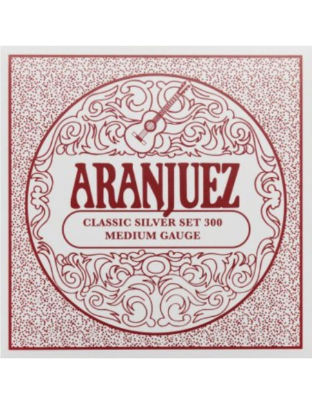 Juego Cuerdas Guitarra Clasica Aranjuez Classic Silver 300