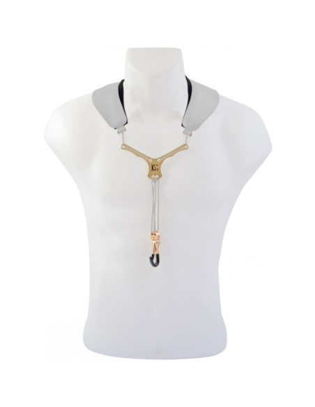 Cordón Saxo BG S-78YMSH Yoke Zen Grande Blanco