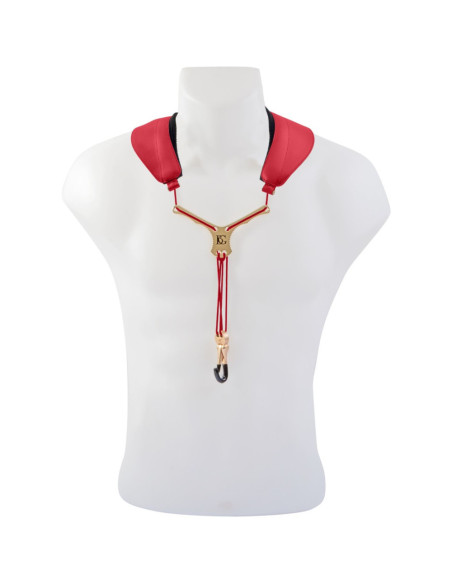 Cordón Saxo BG S-79YMSH Yoke Zen Grande Rojo