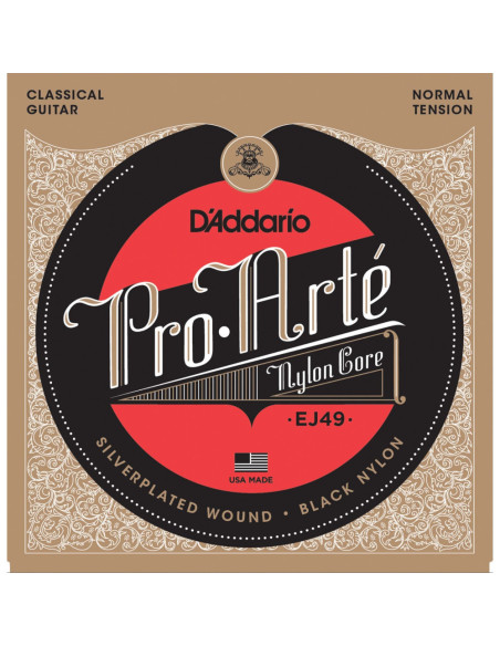 Juego Cuerdas Guitarra Clásica D'Addario EJ-49 Tensión Normal