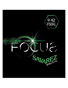 Juego Cuerdas Guitarra Eléctrica Savarez Focus F50XL 009-042