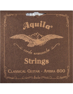 Juego Cuerdas Guitarra Clásica Aquila 82-C Ambra 800 Tensión Normal