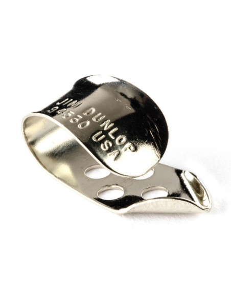 Púa Dunlop 3040-TL Dedal Metálica 0.25mm Zurdo