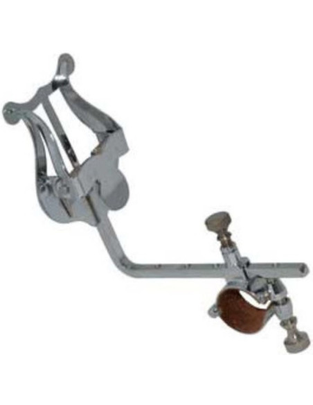 Atril de marcha Samba Corneta Argolla Codo Tuberia 9110SM Cromado