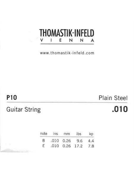 Cuerda plana Thomastik Jazz Swing JS-10