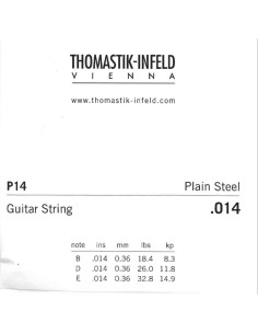 Cuerda plana Thomastik Jazz Swing JS-14