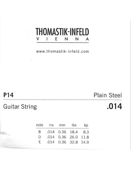 Cuerda plana Thomastik Jazz Swing JS-14