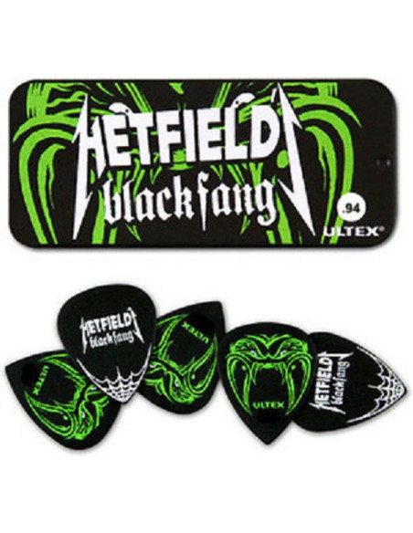 Lata 6 púas Dunlop PH-112T094 Hetfield Black Fang 0.94mm
