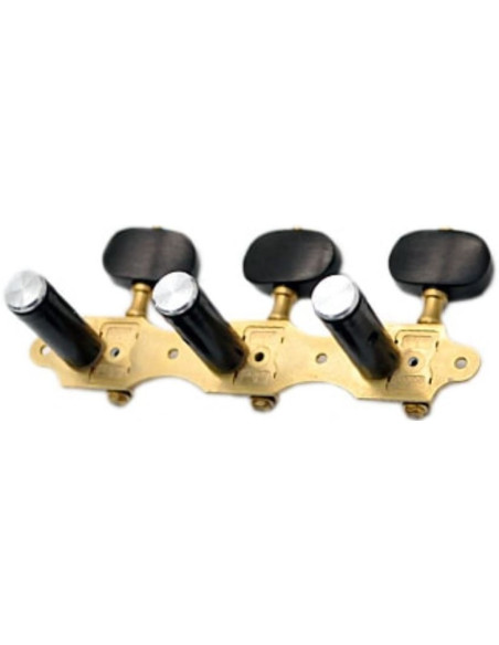 Clavijero Clásica Gotoh 35A510S-BM-CK Eje Aluminio Negro