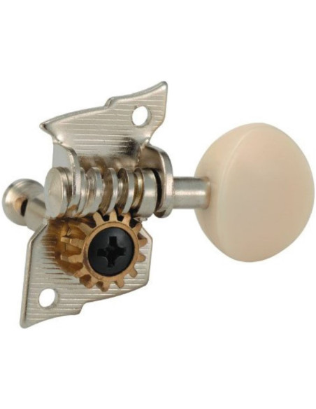 Clavijero Ukelele Luthier UKL227N-SI Cromado 2+2