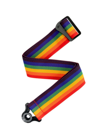 Correa D'Addario PW-SAL411 Auto Lock Polypro Arco Iris