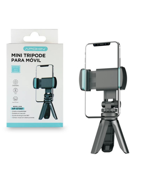 Mini Tripode giratorio de sobre-mesa para Movil