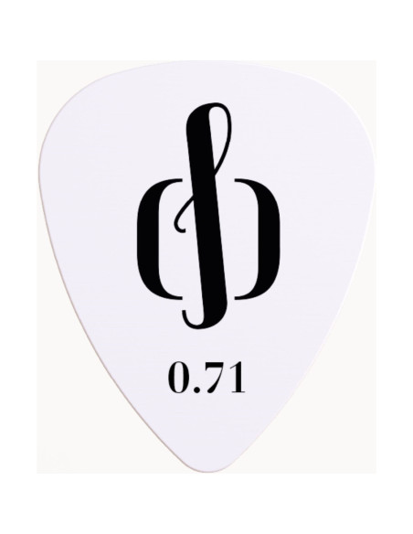 Pack 4 Púas Adheribles Openhagen 0,71mm Blanca