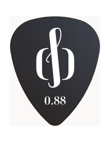 Pack 4 Púas Adheribles Openhagen 0,88mm Negra