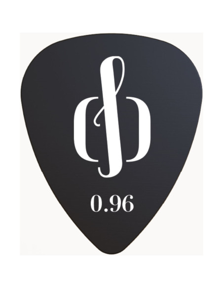 Pack 4 Púas Adheribles Openhagen 0,96mm Negra