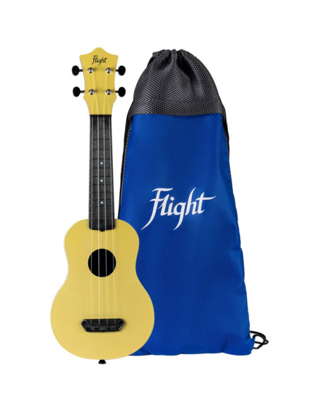 Ukelele Soprano Flight UTS-35 Ultra Travel Series Sand