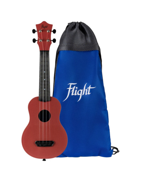 Ukelele Soprano Flight UTS-35 Ultra Travel Series Terracote