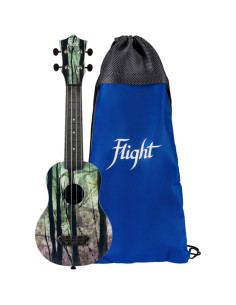 Ukelele Soprano Flight UTS-40 Ultra Travel Series Deep Forest