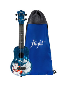 Ukelele Soprano Flight UTS-42 Ultra Travel Series Kumiho