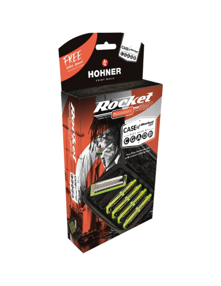 Propack 5 Armónicas Hohner Rocket Amp A-Bb-C-D-G 20155xp