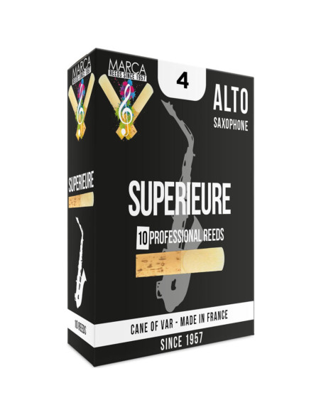 Caja 10 Cañas Saxo Alto Marca Superieure 4