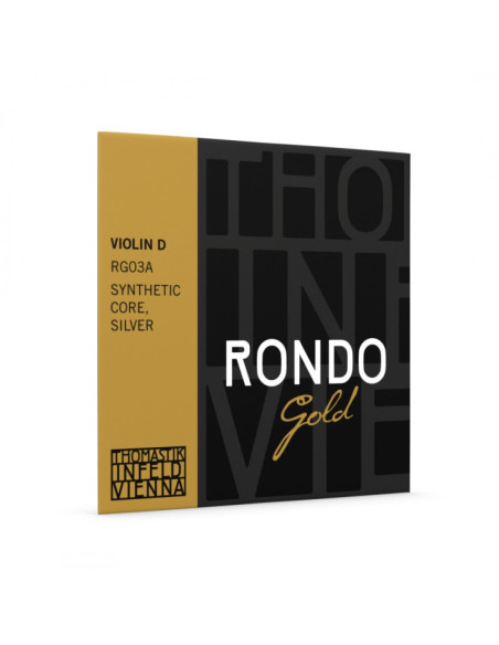 Cuerda 3 Violín Thomastik Rondo Gold RG-03A Plata