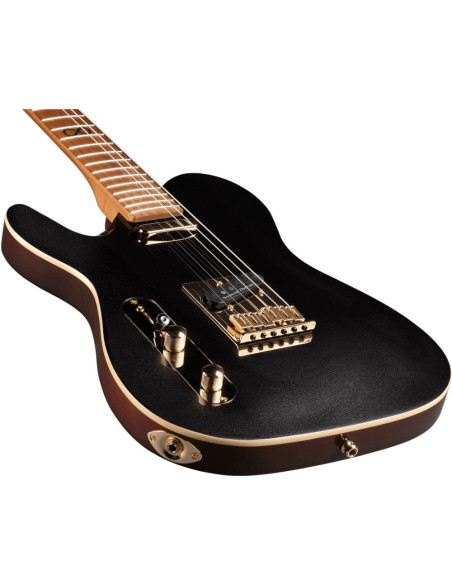 Guitarra Eléctrica Left Hand Chapman ML3LHP-TRD-CBM Cl.Black Metallic
