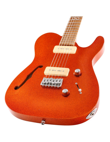 Guitarra Eléctrica Chapman ML3SHP-TRD-BOS Burnt Orange Sparkle