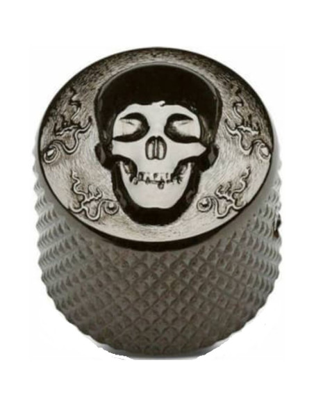 Botón Gotoh Cilíndrico 19X18,4 Cosmo Negro VK-ART-02-CK