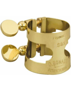 Abrazadera Saxo Soprano Bonade Invertida Lacada Envejecida L2257UDGO