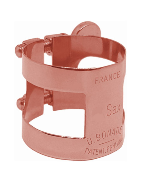 Abrazadera Saxo Tenor Bonade Invertida Oro Rosa L2255UPO