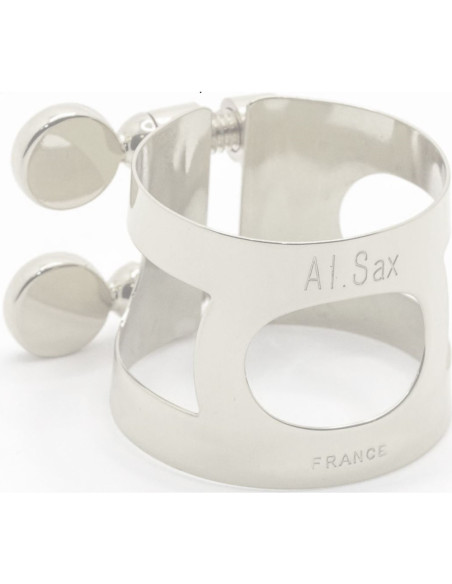 Abrazadera Saxo Alto Bonade M80 Plateada LSALM80A