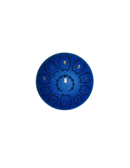 Steel Tongue Drum F-Zone STD811N Azul (8" 11 notas)