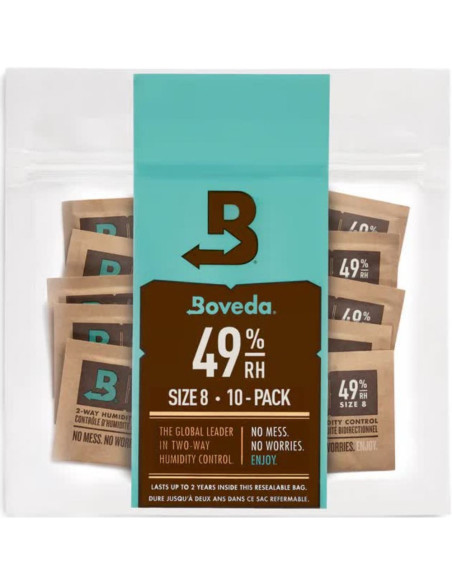 Pack-10 Repuesto Humidificador Boveda 49%RH Size 8 MB49-08-10P