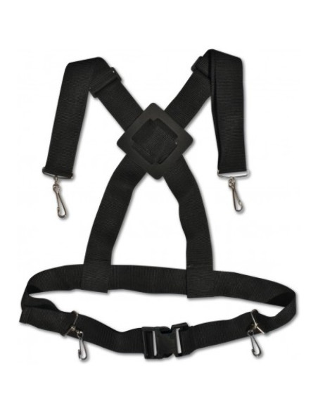 Correa Bombo y Caja Cruzada Carib CP-103