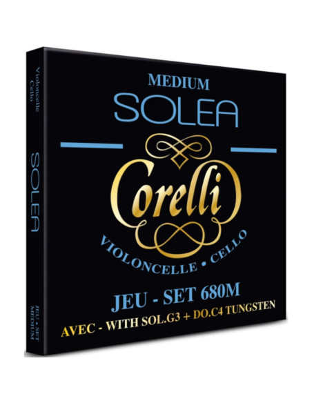 Juego Cello Corelli Solea 680-M Medium