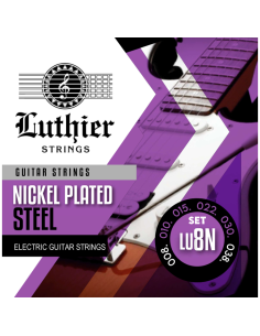 Juego Cuerdas Guitarra Eléctrica Luthier LU-8N 008/038