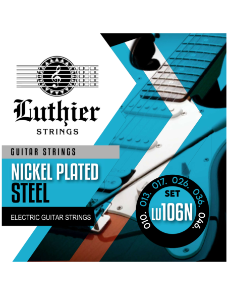 Juego Cuerdas Guitarra Eléctrica Luthier LU-106N 010/046