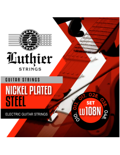 Juego Cuerdas Guitarra Eléctrica Luthier LU-108N 010/048