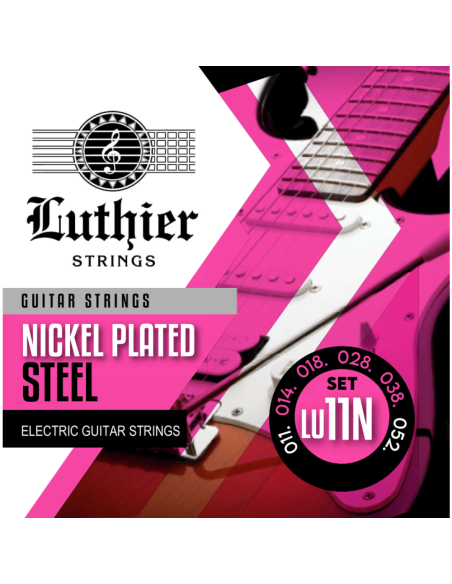 Juego Cuerdas Guitarra Eléctrica Luthier LU-11N 011/052