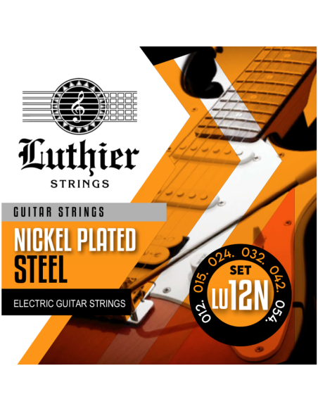 Juego Cuerdas Guitarra Eléctrica Luthier LU-12N 012/054
