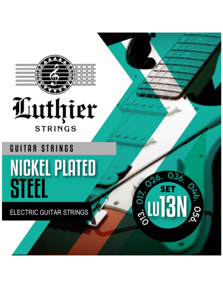 Juego Cuerdas Guitarra Eléctrica Luthier LU-13N 013/056