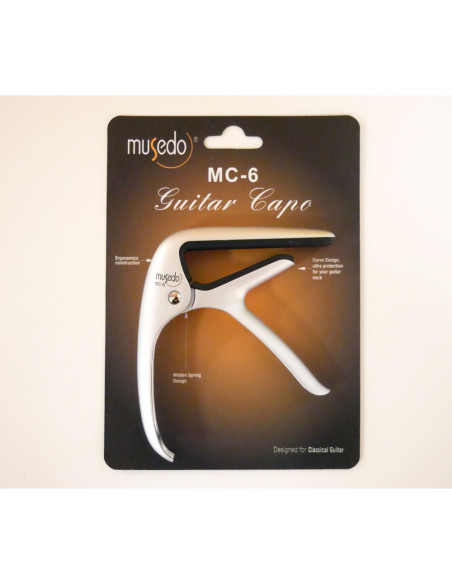 Cejilla Guitarra Clásica Musedo MC-6